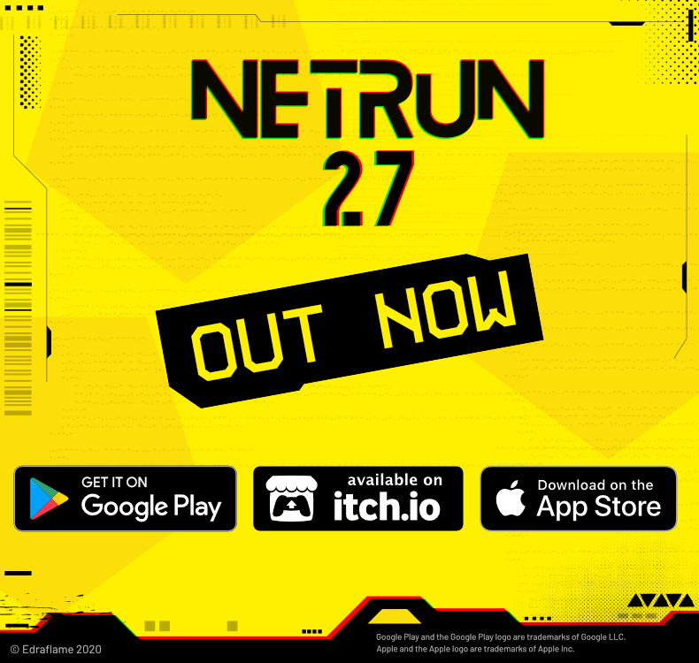 Netrun27 Released on Google Play, Apple App Store, and Itch.io